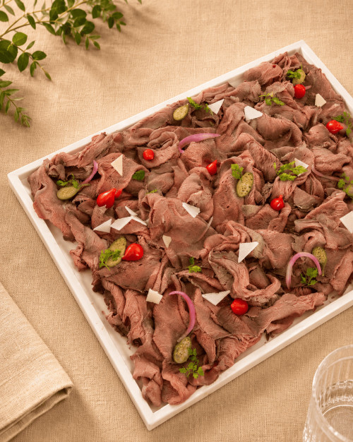 BOEUF RÔTI EN TRANCHES SAUCE TARTARE 750G