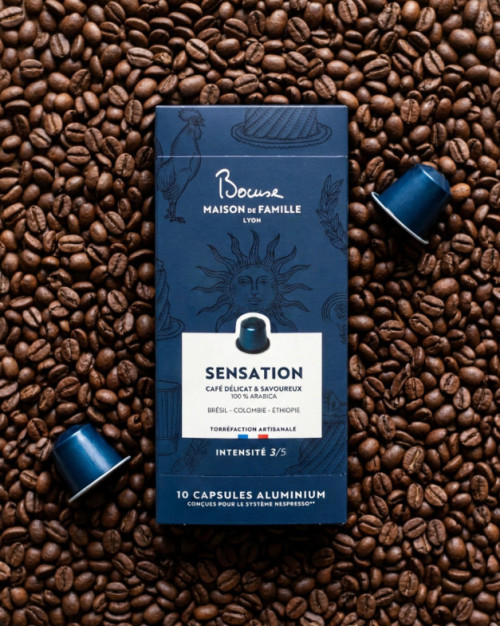CAFE CAPSULES SENSATION - PAUL BOCUSE (10 CAPSULES)