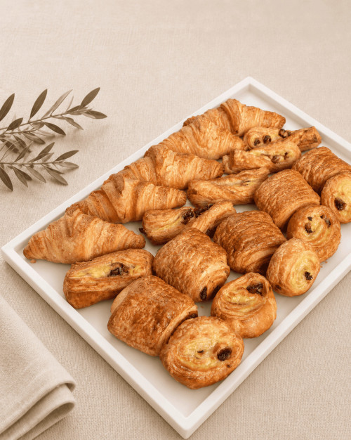 PLATEAU DE 20 MINI-VIENNOISERIES